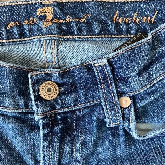 7 For All Mankind Boot Cut Jeans Size 25 - Picture 3 of 6